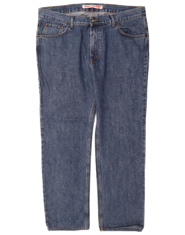 Carrera Mens 700 Straight Jeans IT 58 4XL W42 L32 Plavi pamuk