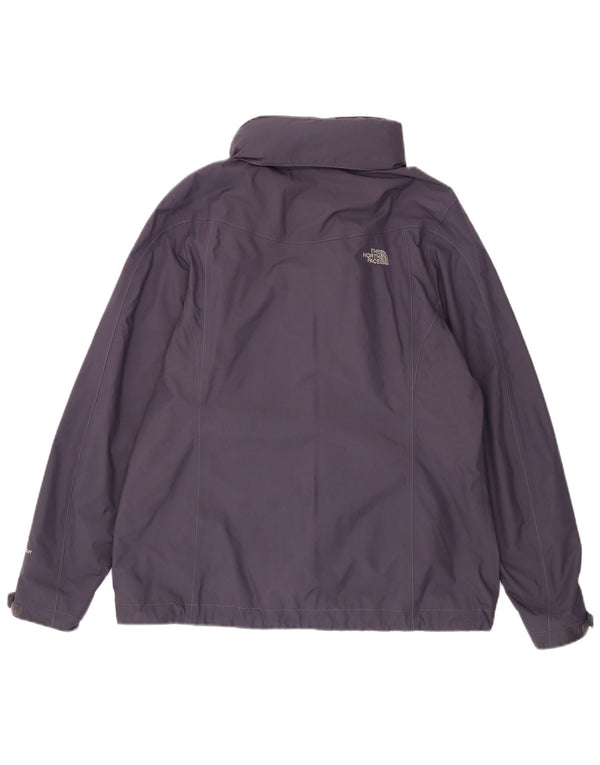 The North Face ženska vjetrovka s kapuljačom UK 40 velika ljubičasta najlonska