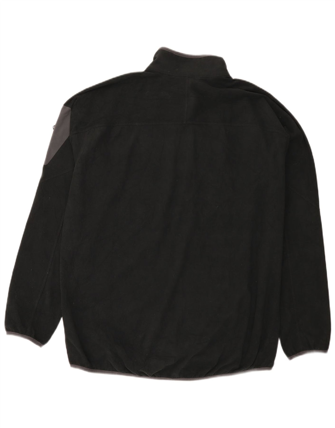 Berghaus muški džemper od flisa s patentnim izrezom 2XL crni poliester