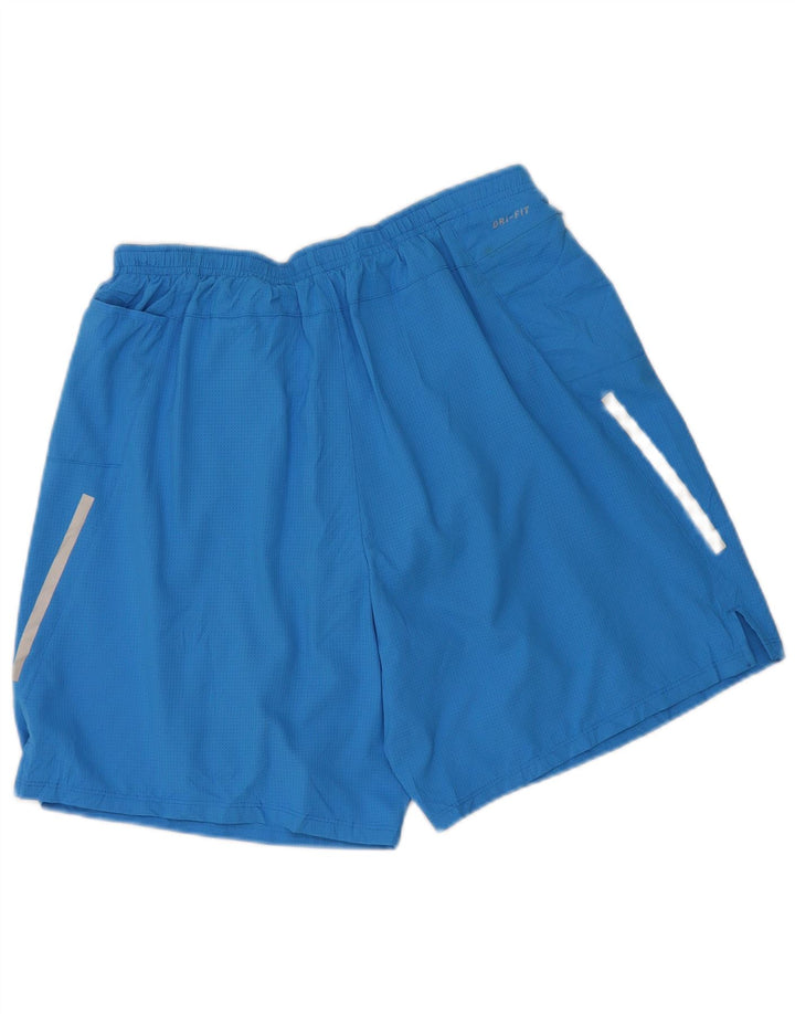 Nike muške Dri Fit sportske kratke hlače veliki plavi poliester