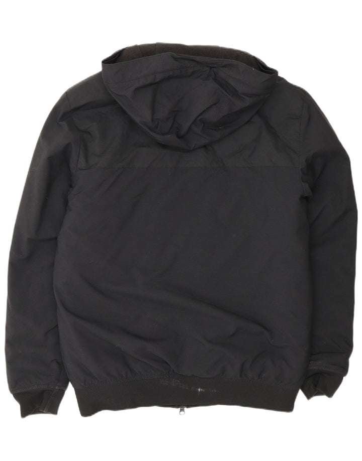 Adidas muška bomber jakna s kapuljačom UK 36 mala crna poliester