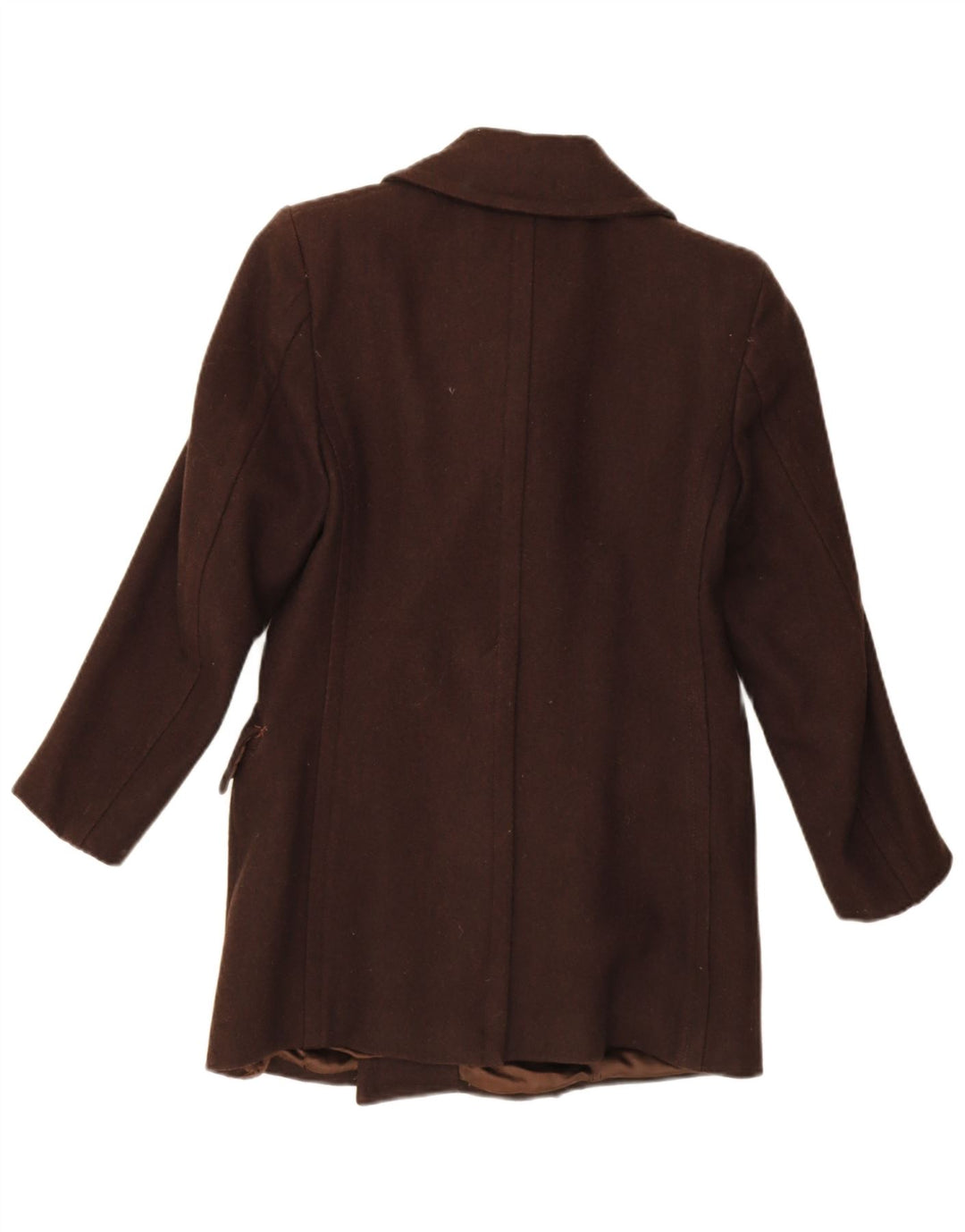 Vintage muški kaput s dvorednim kopčanjem IT 46 Small Brown