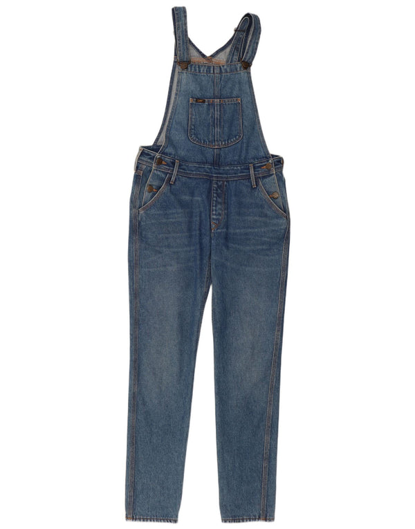 LEE Ženske uske traperice opuštenog kroja W34 L31 plavi pamuk