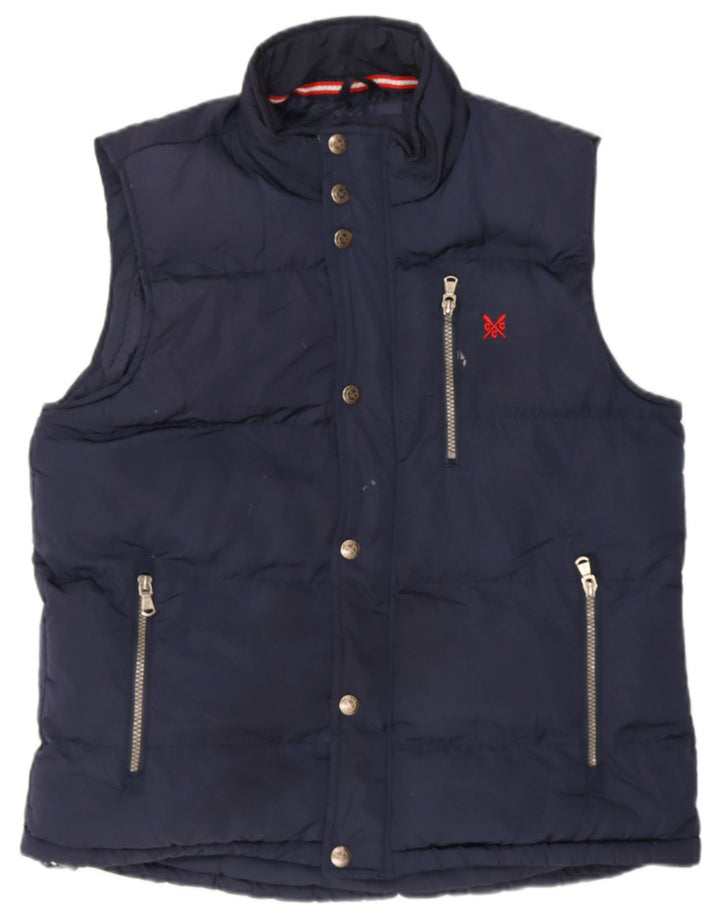 Crew Clothing Muška podstavljena jakna UK 38 Medium tamnoplavi poliester