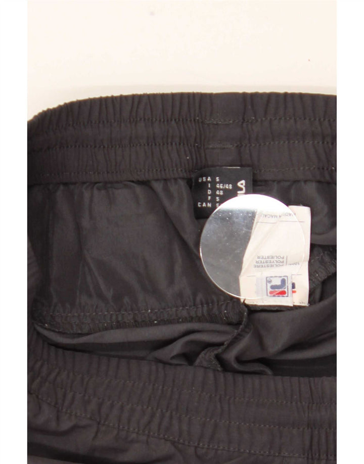 Fila Muške Graphic Capri Trenirke Hlače male sive poliesterske