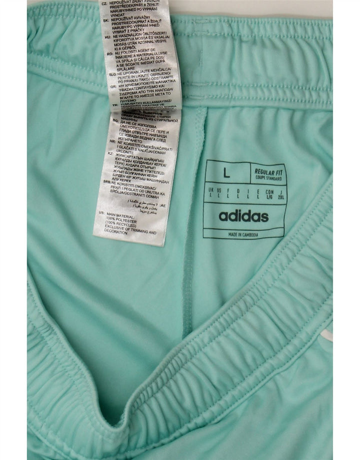 Adidas muške sportske kratke hlače Aeroready Regular Fit, veliki tirkizni poliester