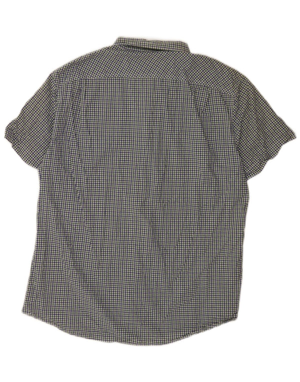Benetton muška košulja kratkih rukava srednje boje gingham