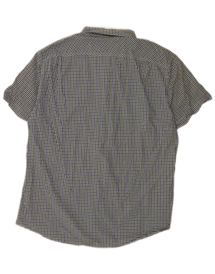 Benetton muška košulja kratkih rukava srednje boje gingham