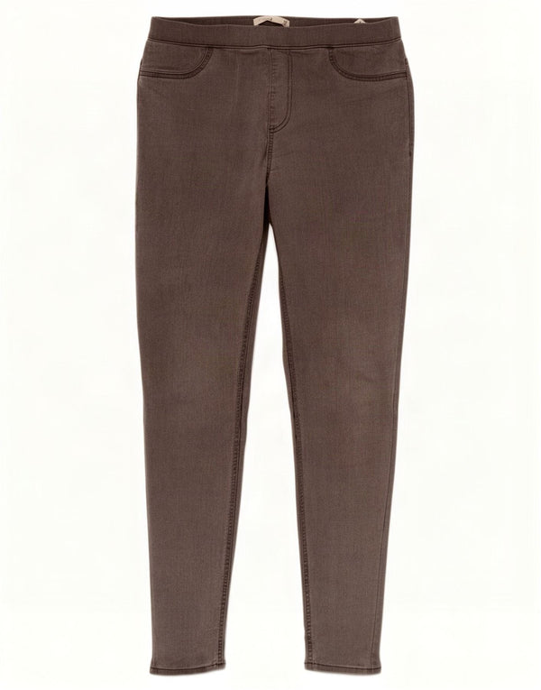 Marks & Spencer ženske jegging traperice UK 12 srednje W30 L29 sivi pamuk