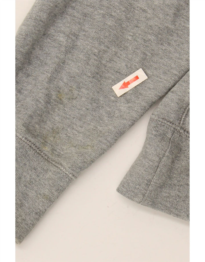 NIKE Muška majica s kapuljačom, veliki sivi pamuk