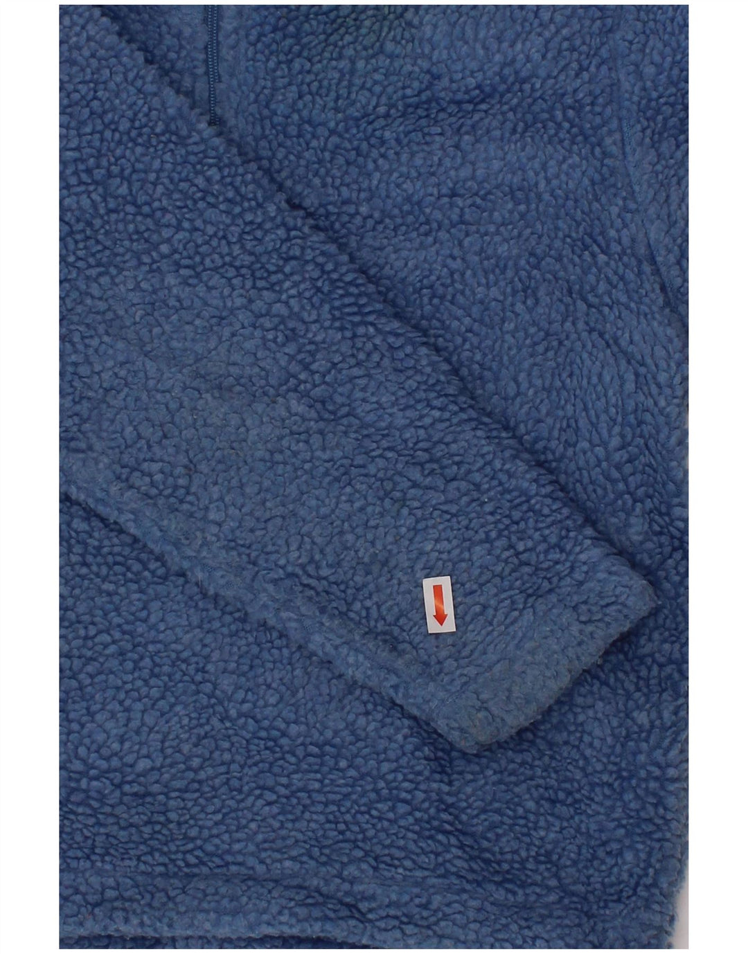 NAPAPIJRI Dječački džemper od flisa s grafičkim zatvaračem i izrezom 3-4 godine, plavi poliester