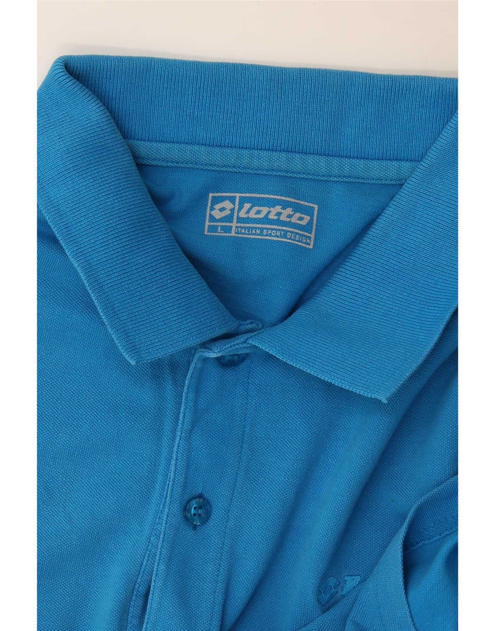 Lotto muška polo majica Large Blue Pamuk