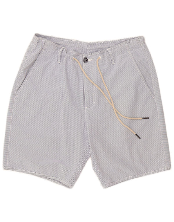 Massimo Dutti Muške chino kratke hlače EU 42 Large W32 Pamuk s plavim prugama