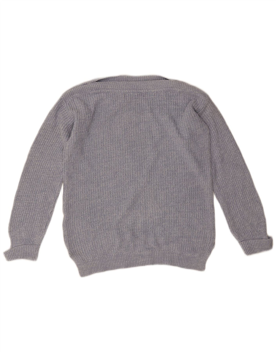 Marks & Spencer ženski pulover s velikim izrezom UK 10 Small Blue