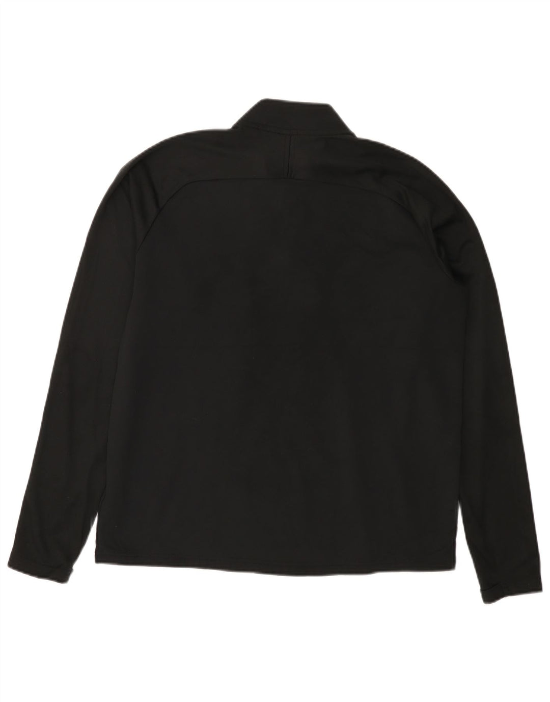 NIKE Muški Dri Fit Pulover Trenirka s patentnim izrezom Gornji dio velike crne boje