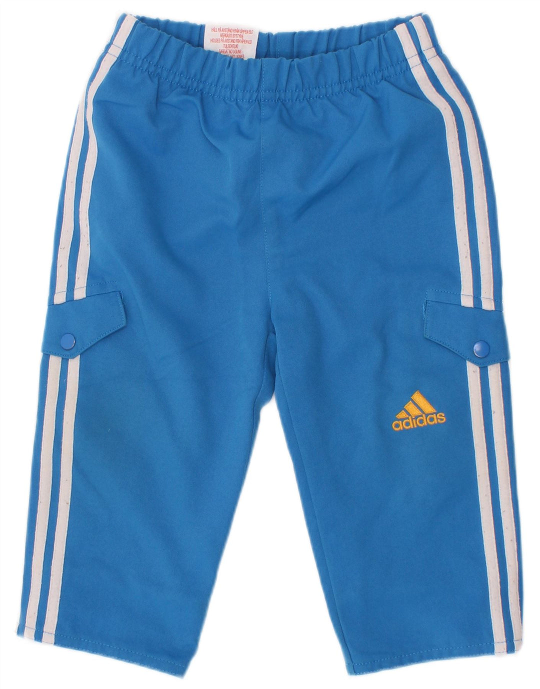 Adidas Cargo trenirke za dječake 6-9 mjeseci, plavi poliester