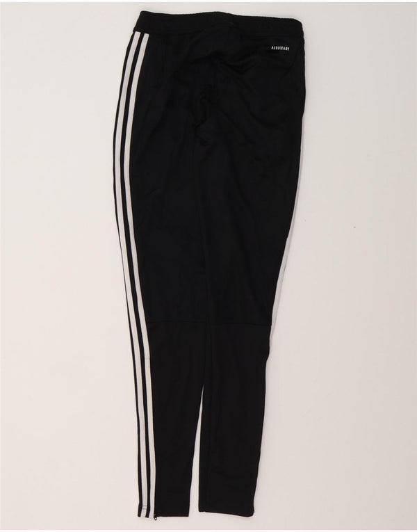 ADIDAS Womens Aeroready Tracksuit Trousers UK 4/6 XS  Black Polyester