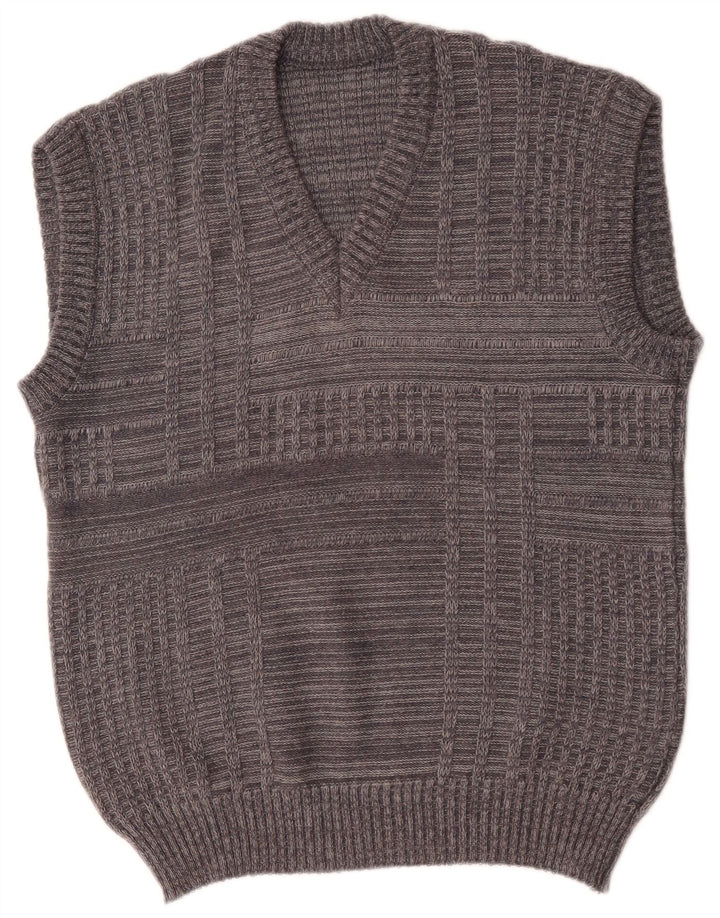 Vintage muška majica bez rukava velika siva