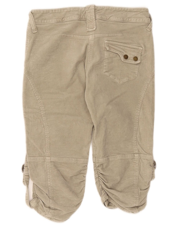 Armani ženske Cargo bermude od samta W28 L17 bež pamuk