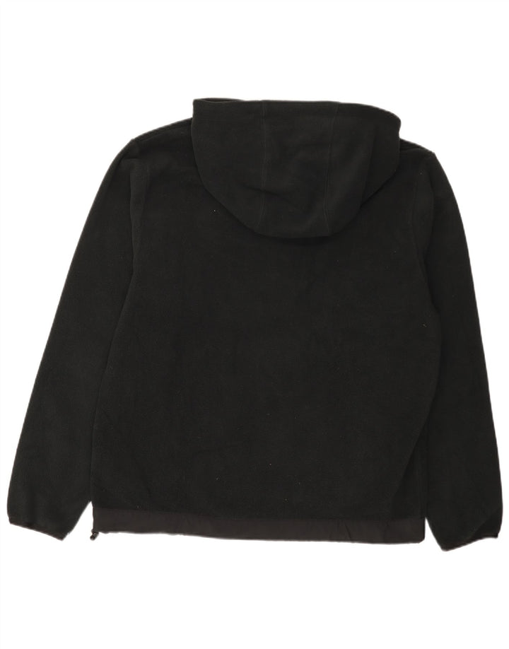 Nike muški džemper od flisa s kapuljačom, srednji crni poliester