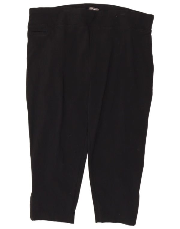 Marks & Spencer ženske autograph kratke tajice UK 26 5XL crna viskoza