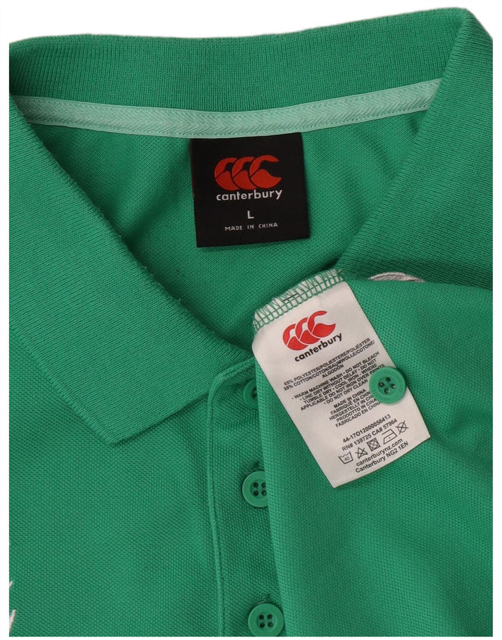 Canterbury muška IRFU polo majica veliki zeleni poliester