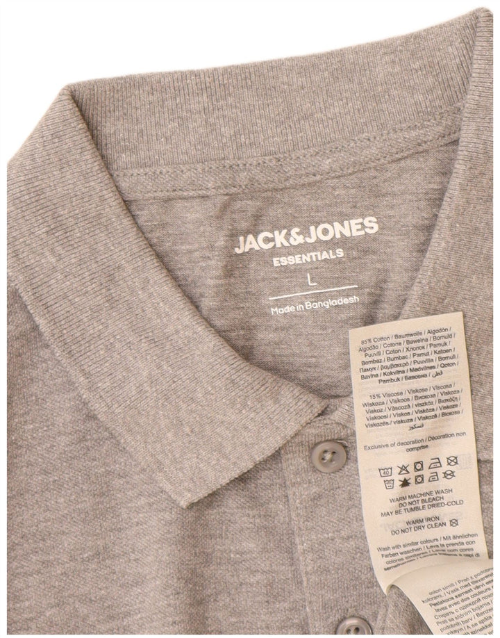 Jack & Jones muška polo majica velika siva pamučna