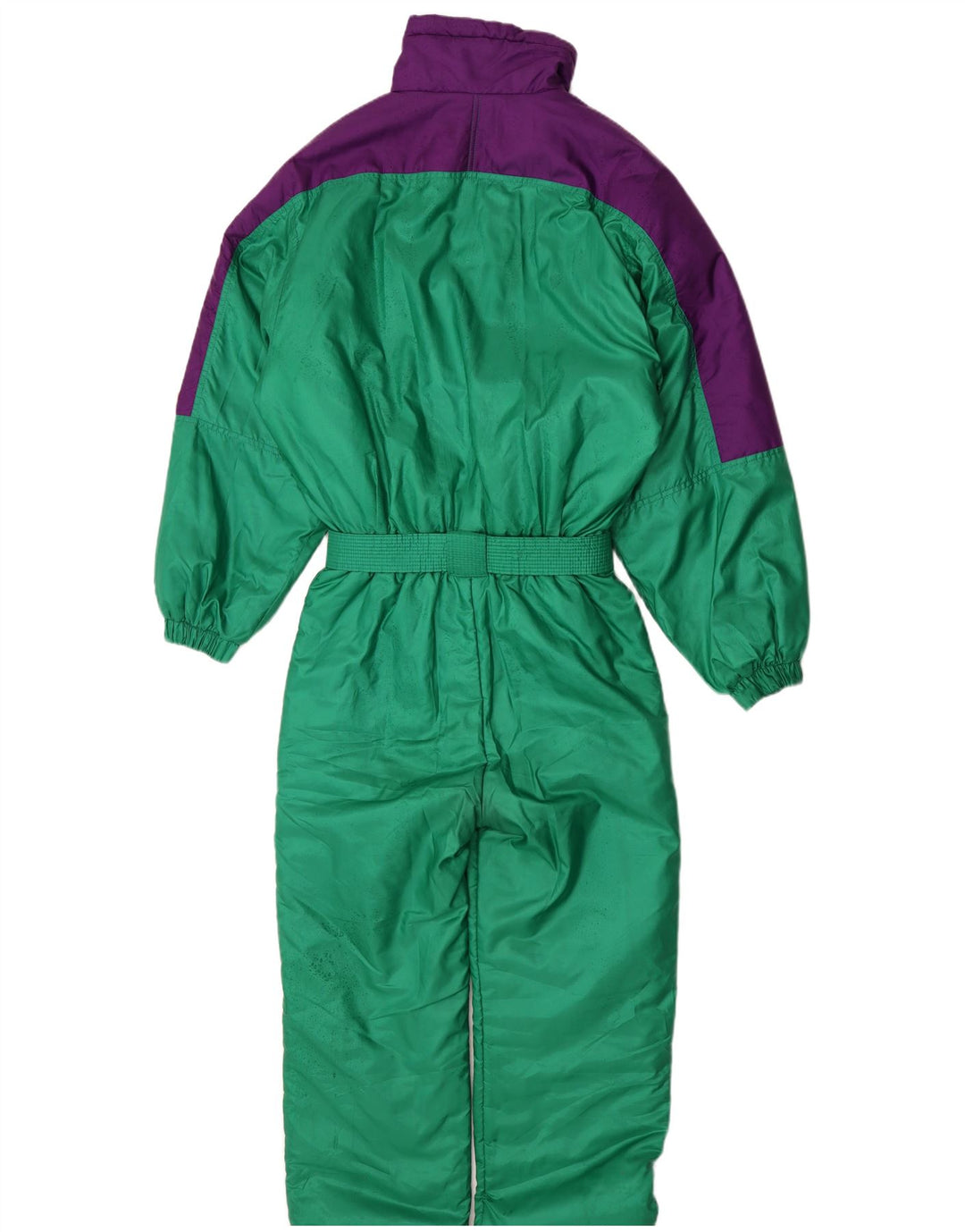 Brugi ženski skijaški kombinezon IT 48 XL Green Colourblock Poliester Retro