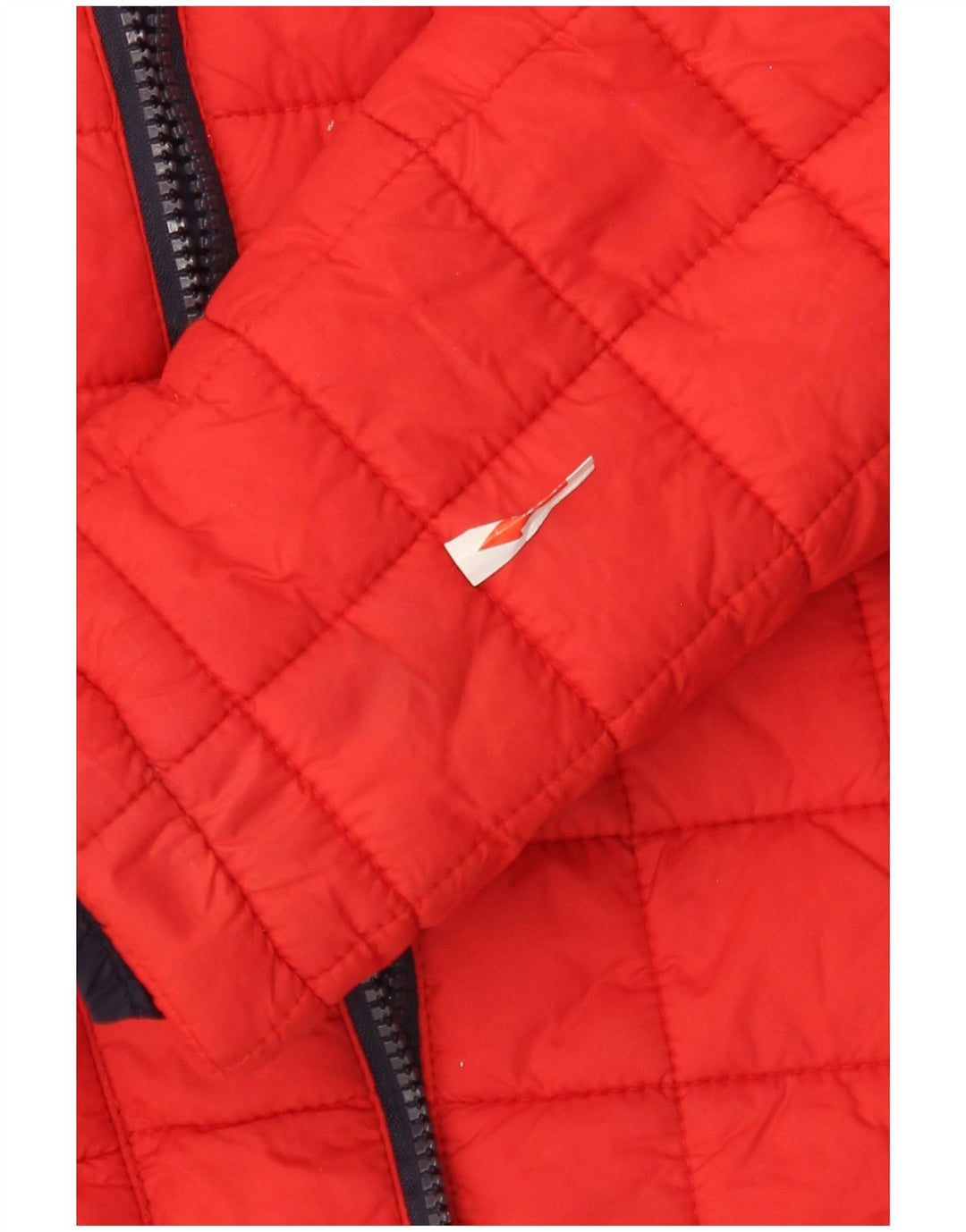 Superdry ženska podstavljena jakna UK 14 Veliki crveni najlon