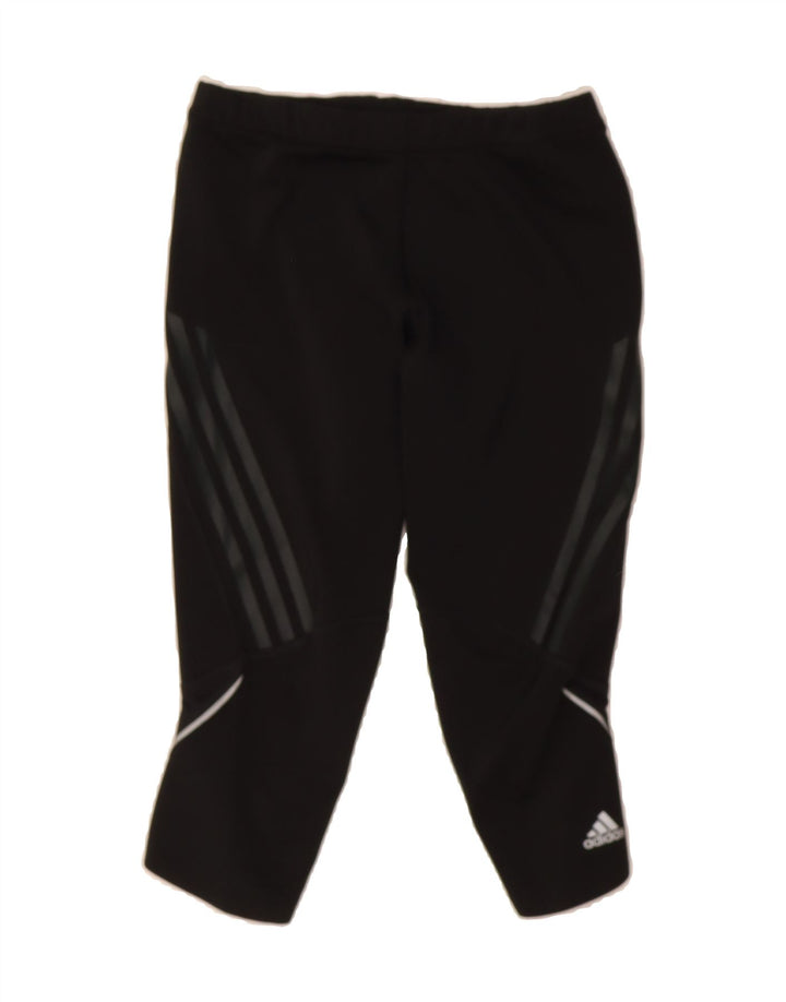 ADIDAS Womens Supernova Bermuda Sport Shorts UK 12 Medium  Black Polyester Vintage Adidas and Second-Hand Adidas from Messina Hembry 