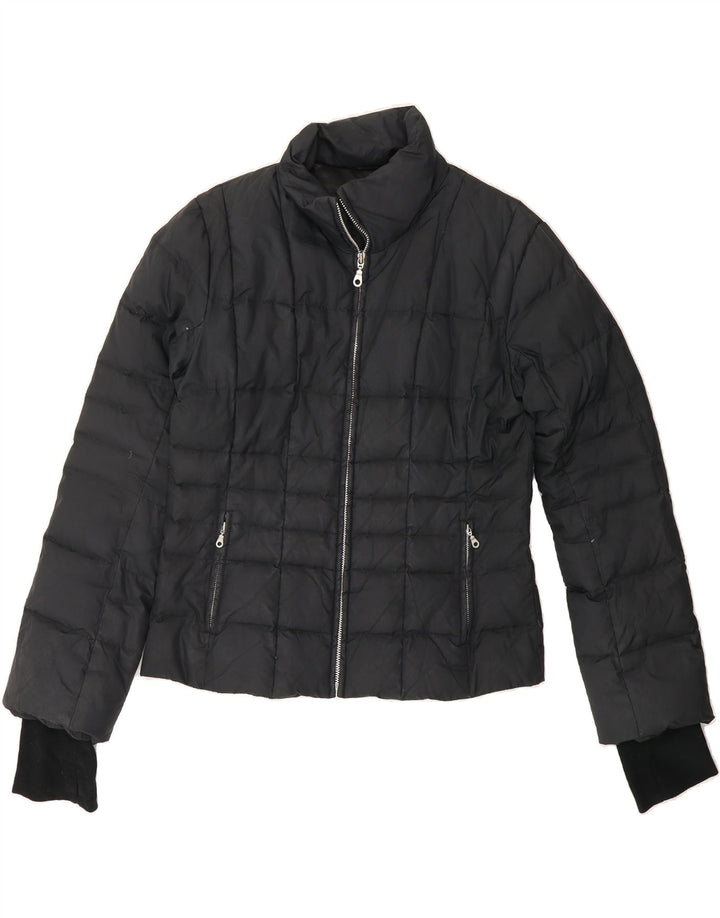 HOBBS Womens Padded Jacket UK 12 Medium Black Nylon Vintage Hobbs and Second-Hand Hobbs from Messina Hembry 