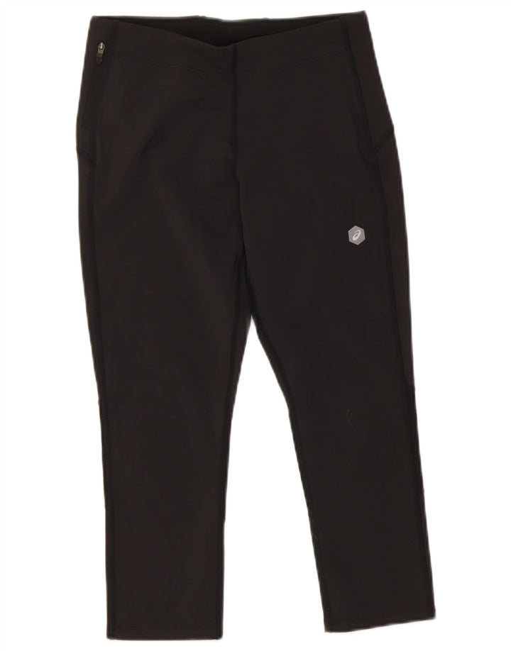 ASICS Womens Capri Leggings UK 4 XS  Black