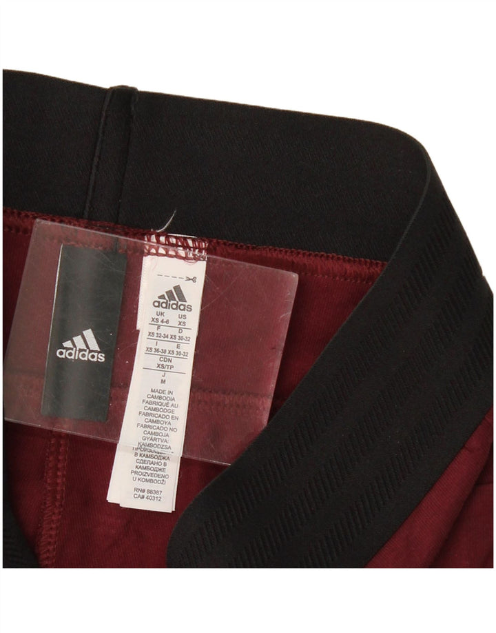 Adidas ženske tajice UK 4/6 XS bordo pamuk