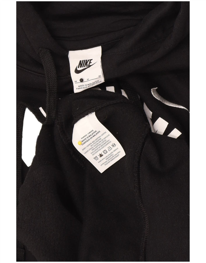 Nike muška majica s kapuljačom srednje veličine, crni pamuk