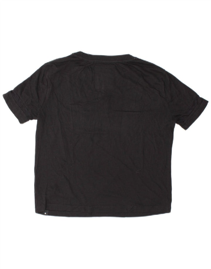 SUPERDRY ženska majica kratkih rukava širokog kroja UK 10 mala crna