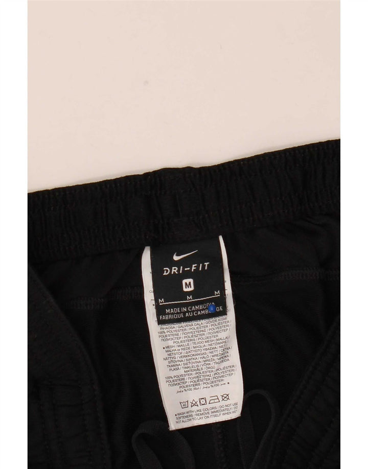 Nike muške Dri Fit hlače za trenirku srednje crne boje od poliestera