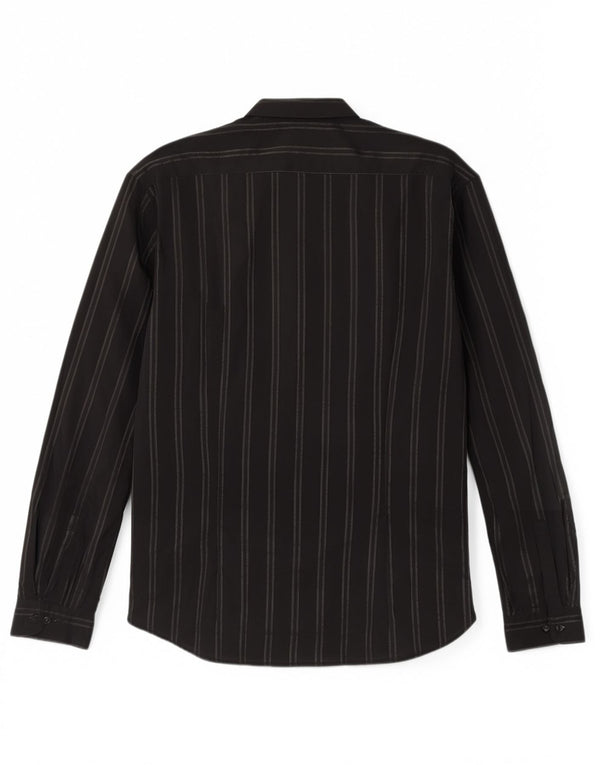 Hugo Boss muška košulja veličine 43/44 XL pamuk na crne pruge