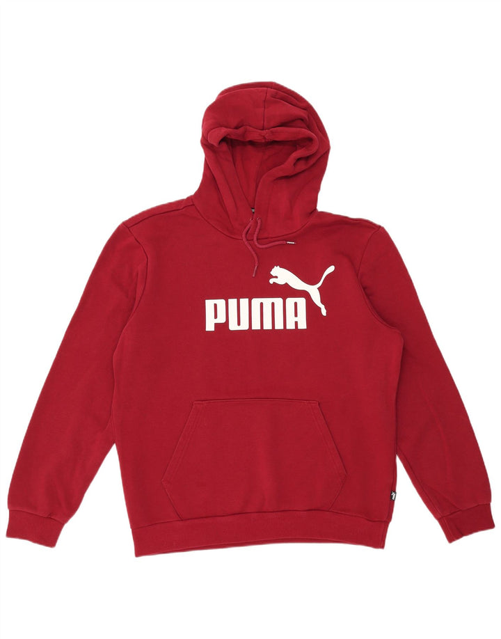 PUMA muška majica s kapuljačom srednje kestenjaste boje, pamuk