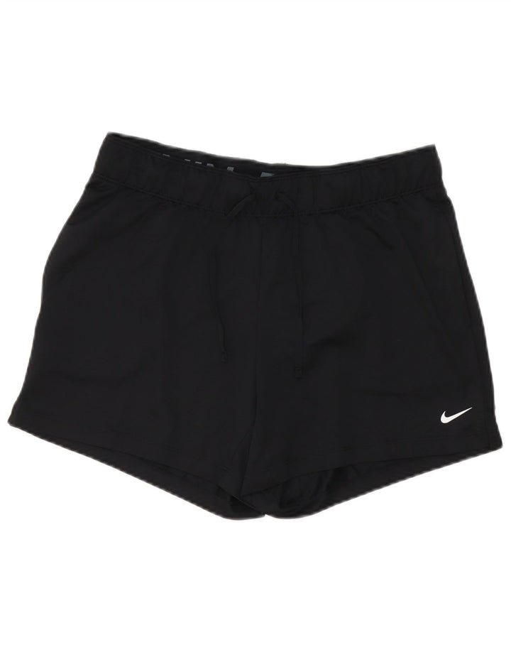 Male crne sportske kratke hlače Nike Dri Fit od poliestera