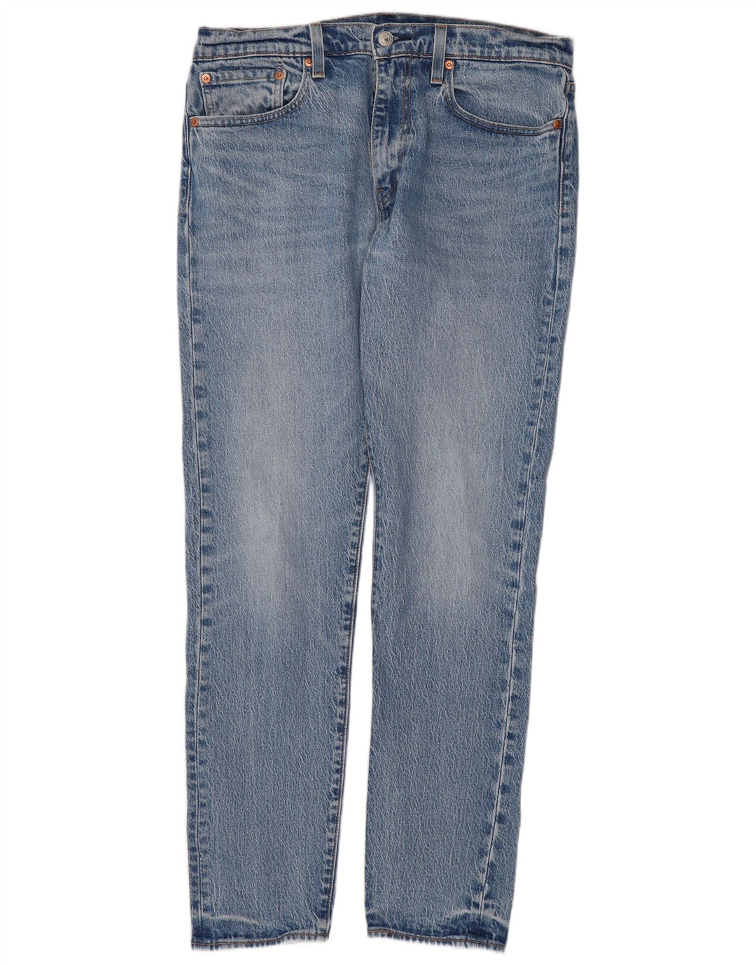 LEVI'S Muške uske traperice W32 L32 Plavi pamuk