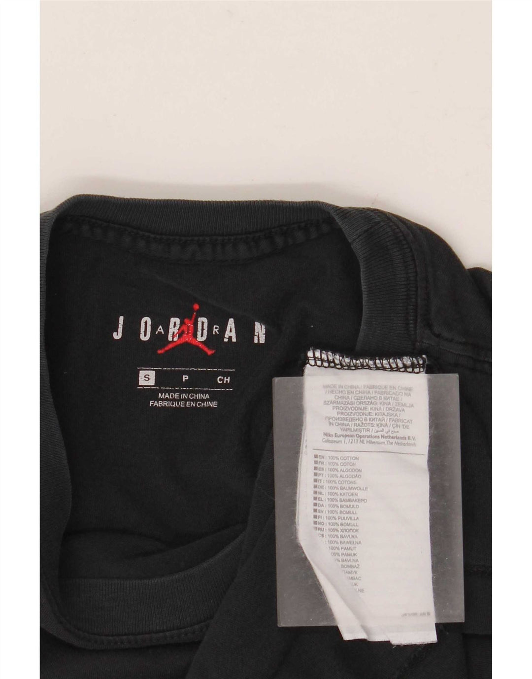 Jordan muška majica kratkih rukava s grafičkim motivima Mala crna pamučna majica