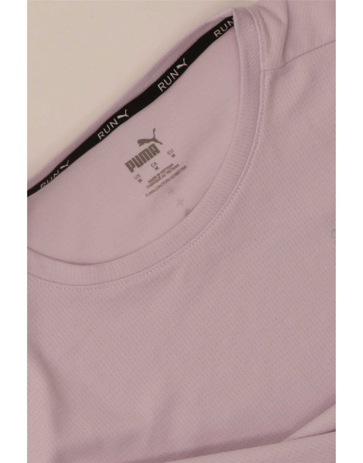 Puma ženska majica kratkih rukava UK 12 Medium Pink Colourblock Poliester