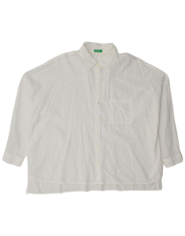 Benetton ženska košulja UK 18 XL bijela