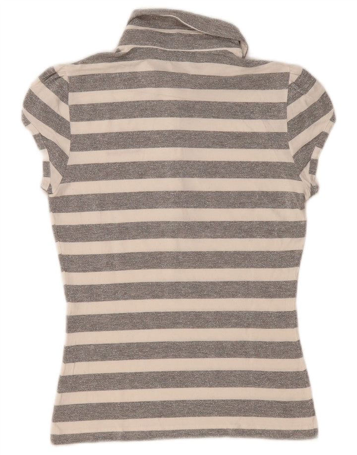 Moschino ženska polo majica IT 42 srednje sive pruge