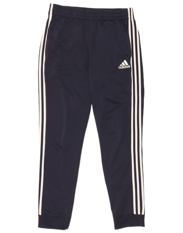 Adidas muške trenirke hlače Joggers UK 40/42 Medium tamnoplavi poliester