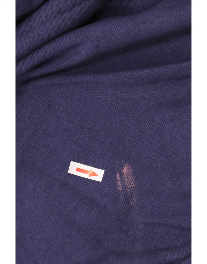 PUMA Muška majica s kapuljačom Mala tamnoplava pamučna