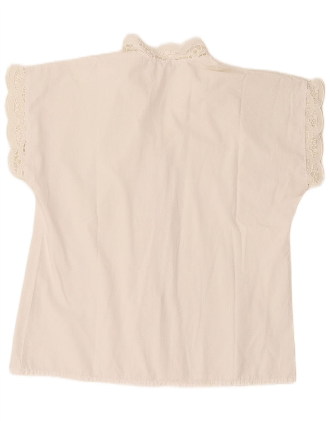 Vintage ženska košulja kratkih rukava EU 38 Srednje bijela