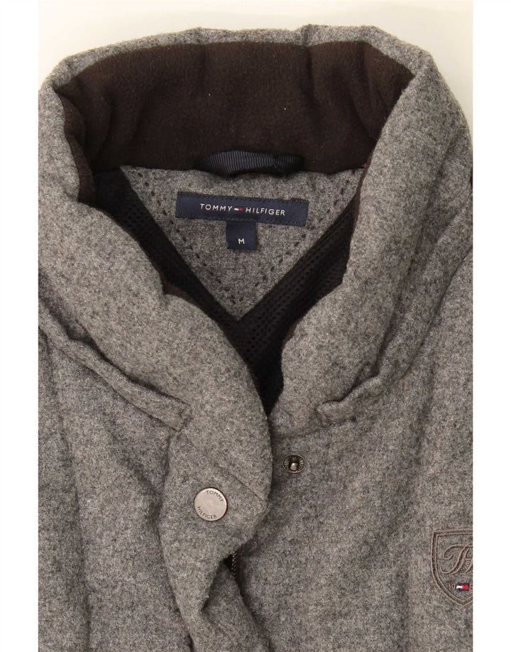 Ženska podstavljena jakna Tommy Hilfiger UK 14 srednje siva vuna