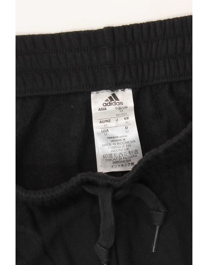 Adidas muške trenirke srednje crne pamučne hlače