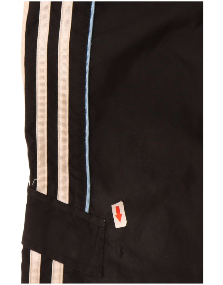 Adidas trenirka za dječake, hlače za trčanje 6-7 godina, crni poliester